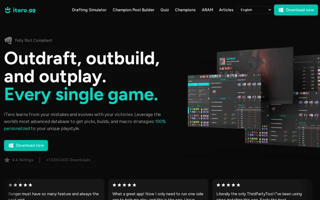 iTero website screenshot